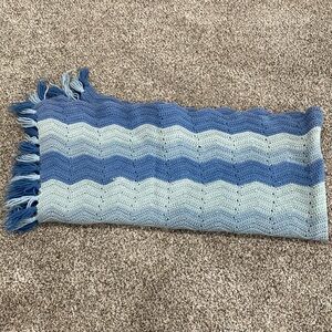 Vintage crocheted lap blanket